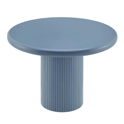 Belmonte 45 Inch Painted Wood Round Pedestal Dining Table