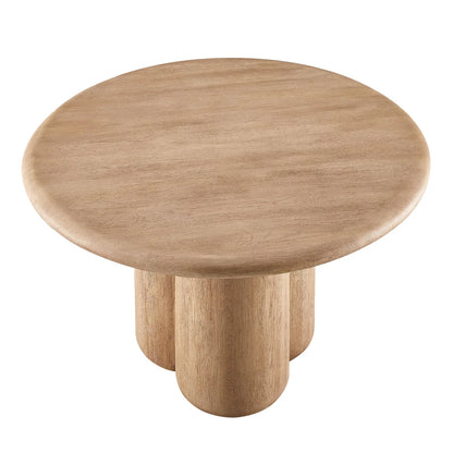 Tori 48 Inch Round Indoor Outdoor Dining Table