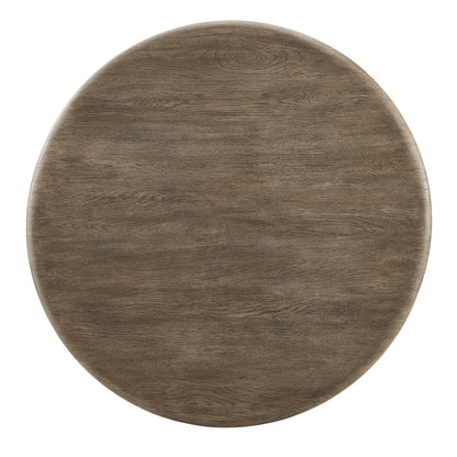 Tori 48 Inch Round Indoor Outdoor Dining Table