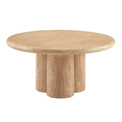 Tori 31 Inch Round Indoor Outdoor Coffee Table
