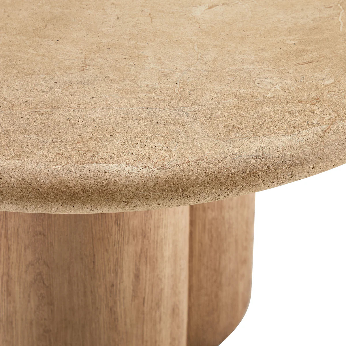 Tori 31 Inch Round Indoor Outdoor Coffee Table