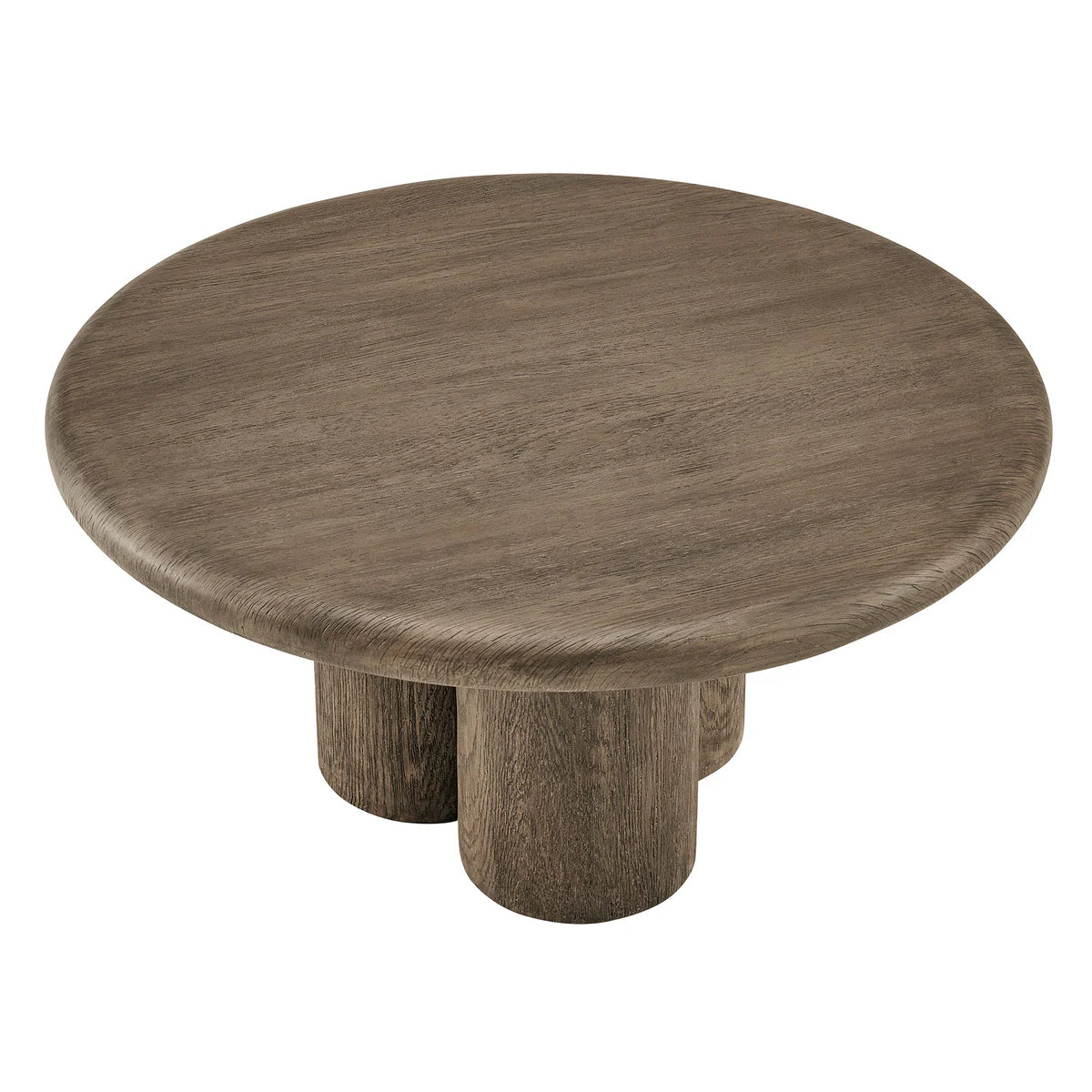 Tori 31 Inch Round Indoor Outdoor Coffee Table