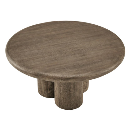 Tori 31 Inch Round Indoor Outdoor Coffee Table