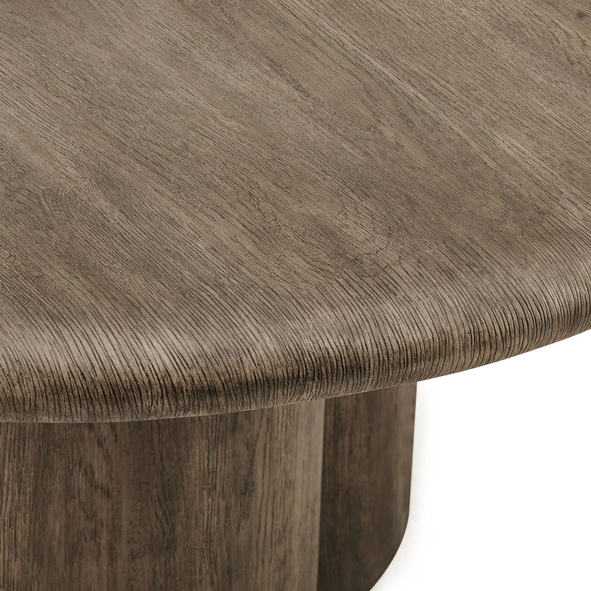 Tori 31 Inch Round Indoor Outdoor Coffee Table