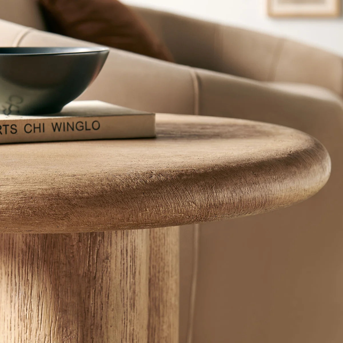 Tori 20 Inch Round Indoor Outdoor Side Table