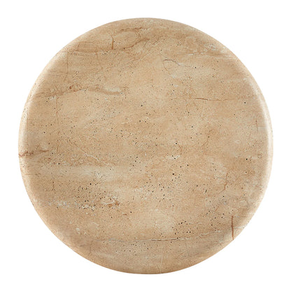 Tori 20 Inch Round Indoor Outdoor Side Table