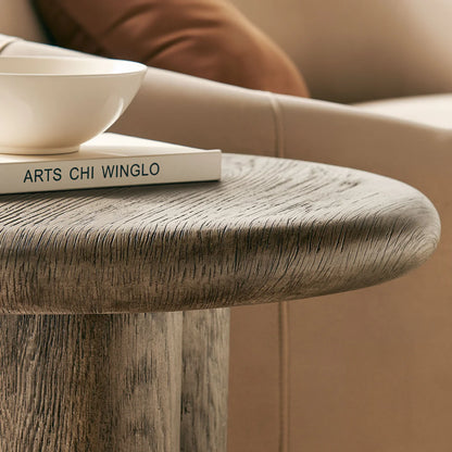 Tori 20 Inch Round Indoor Outdoor Side Table