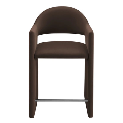 Talia 37 Inch Performance Velvet Counter Stool