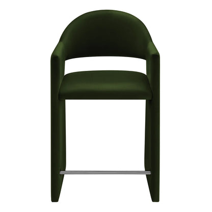 Talia 37 Inch Performance Velvet Counter Stool