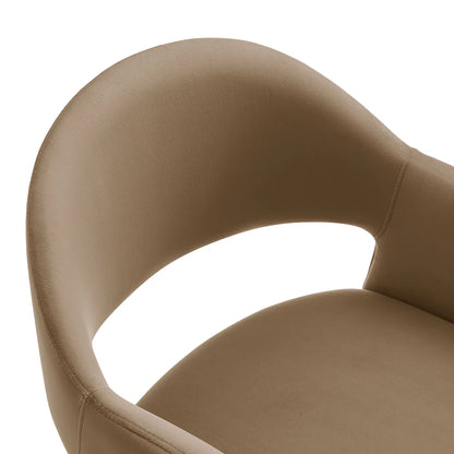 Talia 37 Inch Performance Velvet Counter Stool