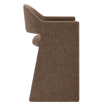 Talia 37 Inch Upholstered Fabric Counter Stool