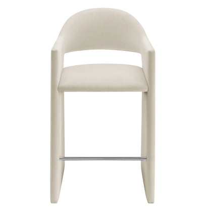 Talia 41 Inch Performance Velvet Bar Stool