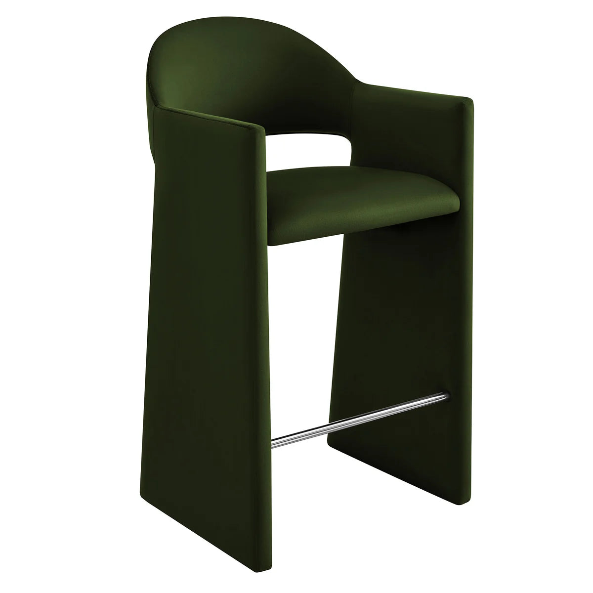 Talia 41 Inch Performance Velvet Bar Stool