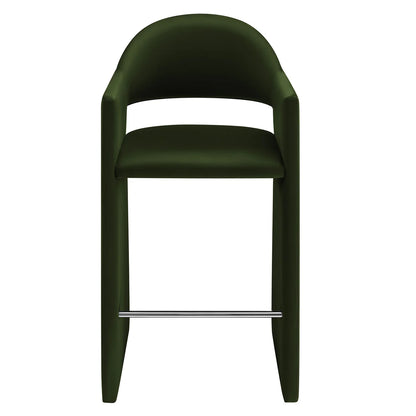 Talia 41 Inch Performance Velvet Bar Stool