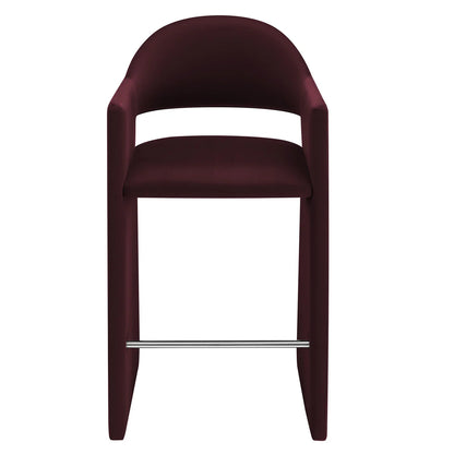 Talia 41 Inch Performance Velvet Bar Stool