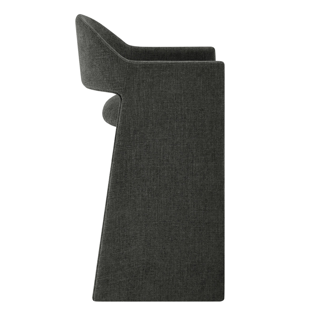 Talia 41 Inch Upholstered Fabric Bar Stool
