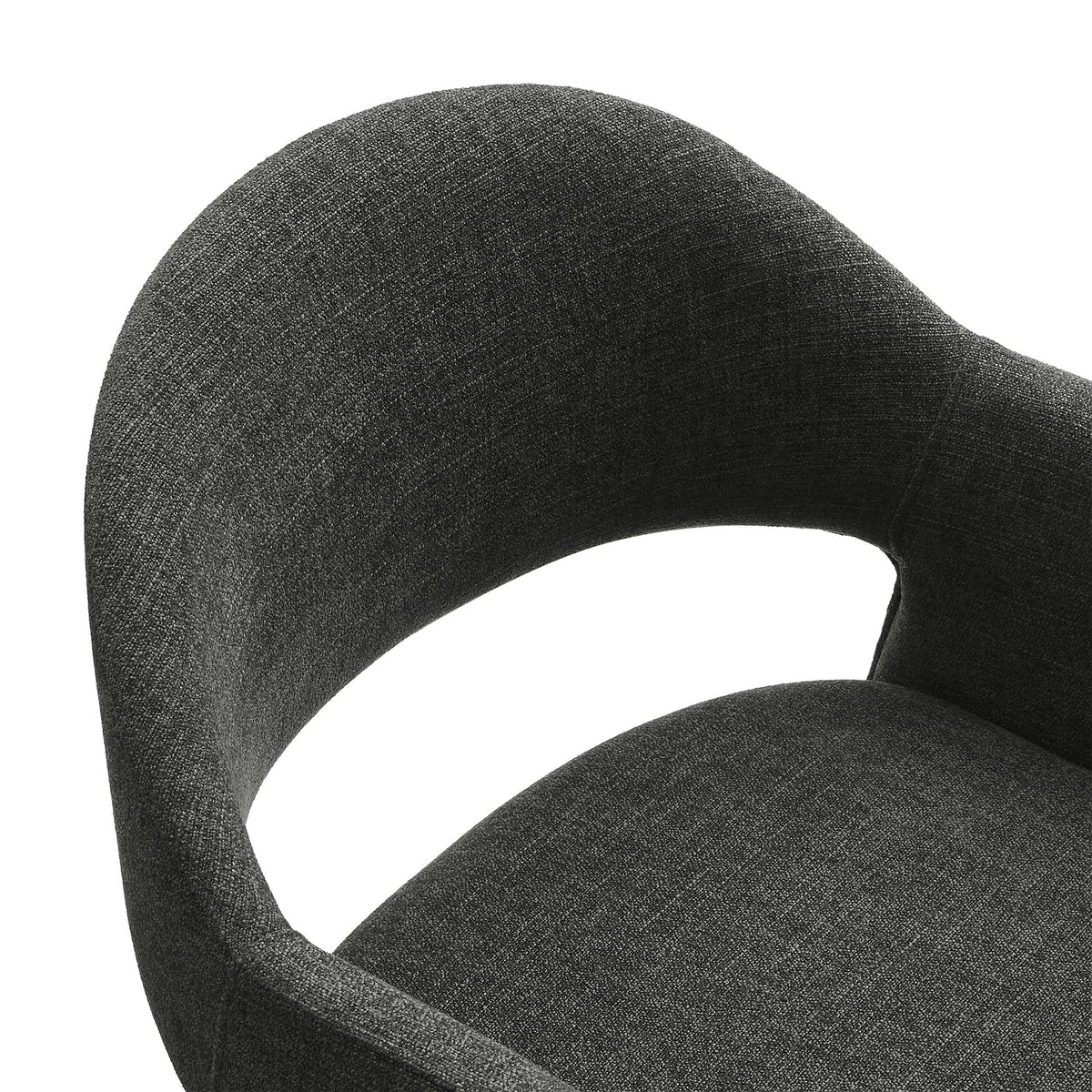 Talia 41 Inch Upholstered Fabric Bar Stool