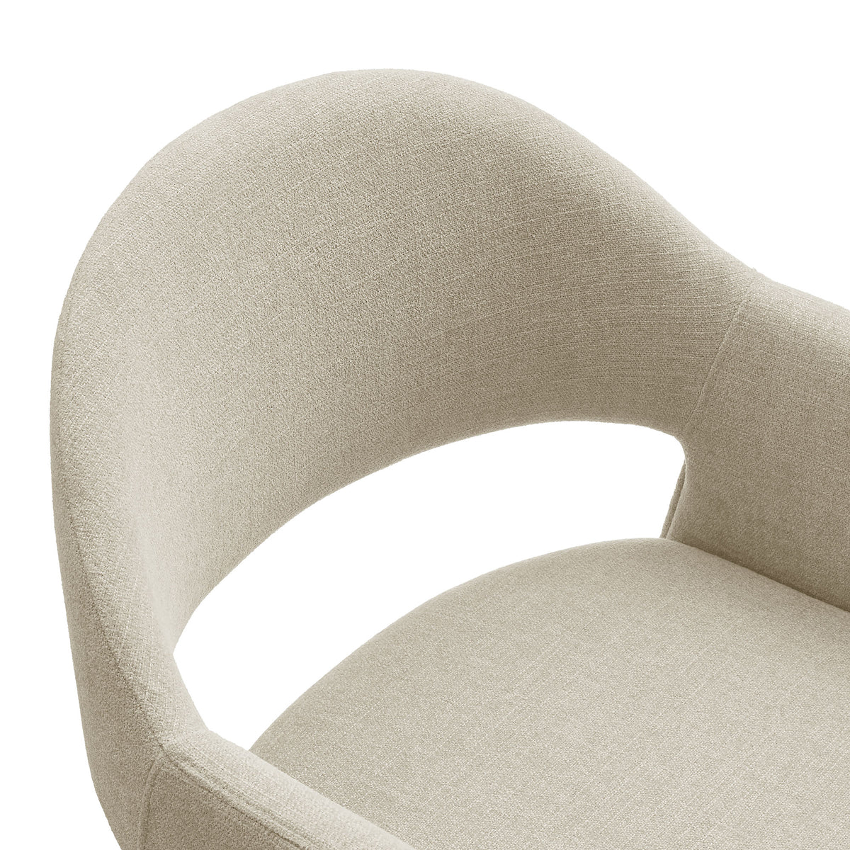 Talia 41 Inch Upholstered Fabric Bar Stool