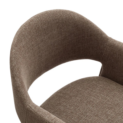Talia 41 Inch Upholstered Fabric Bar Stool