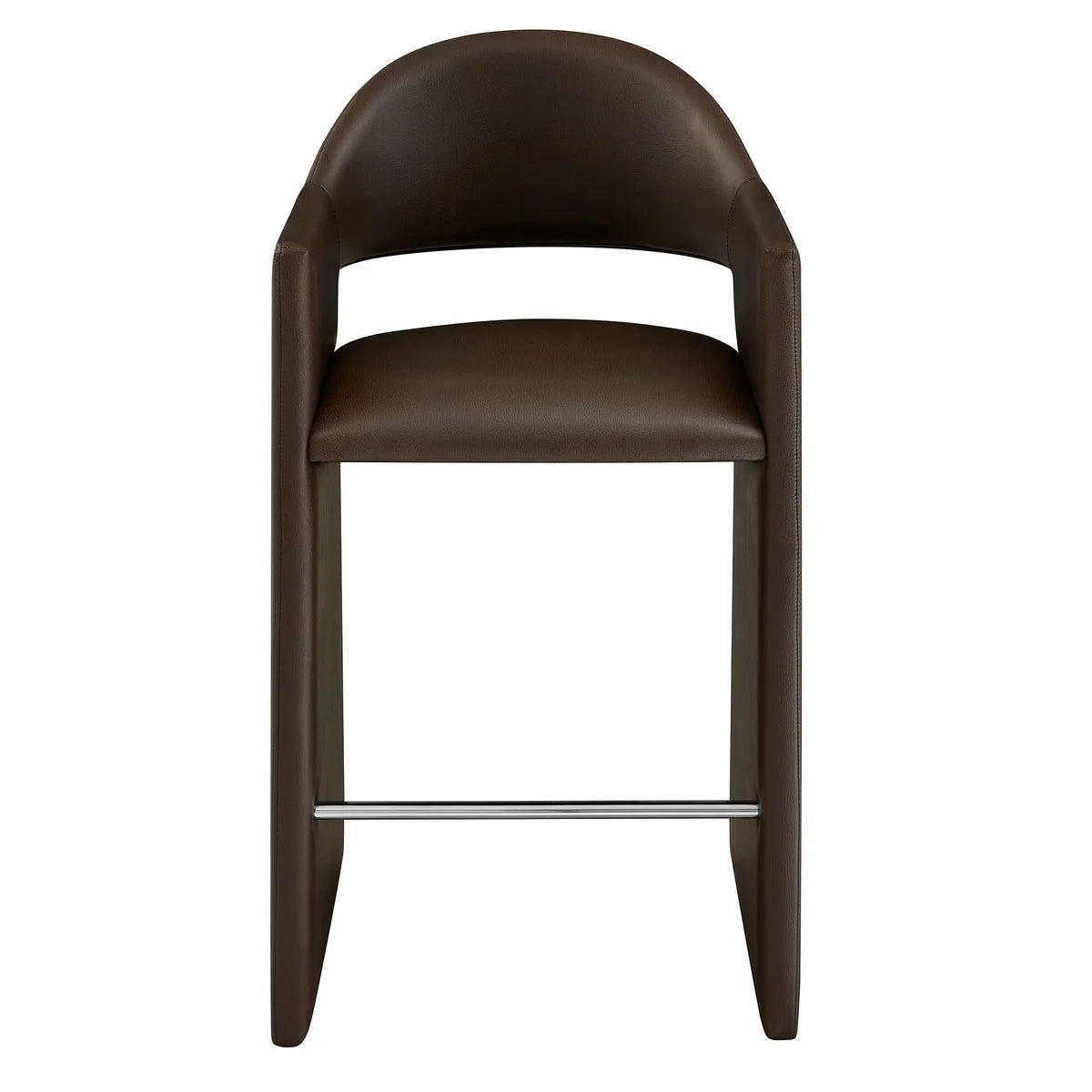 Talia 41 Inch Vegan Leather Bar Stool