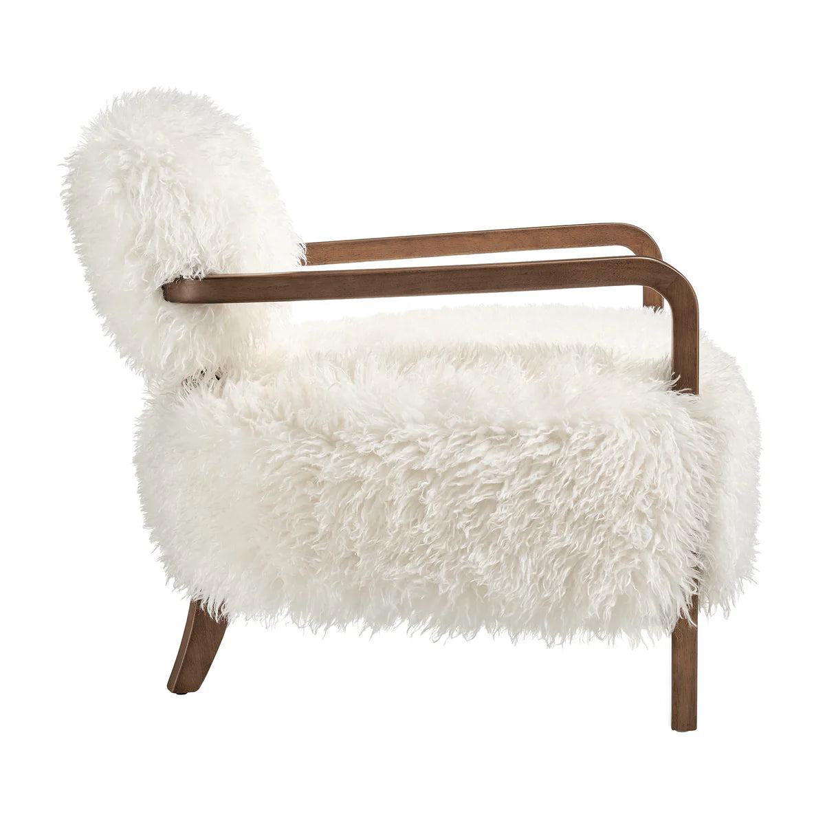 Zinnia Faux Fur Accent Chair