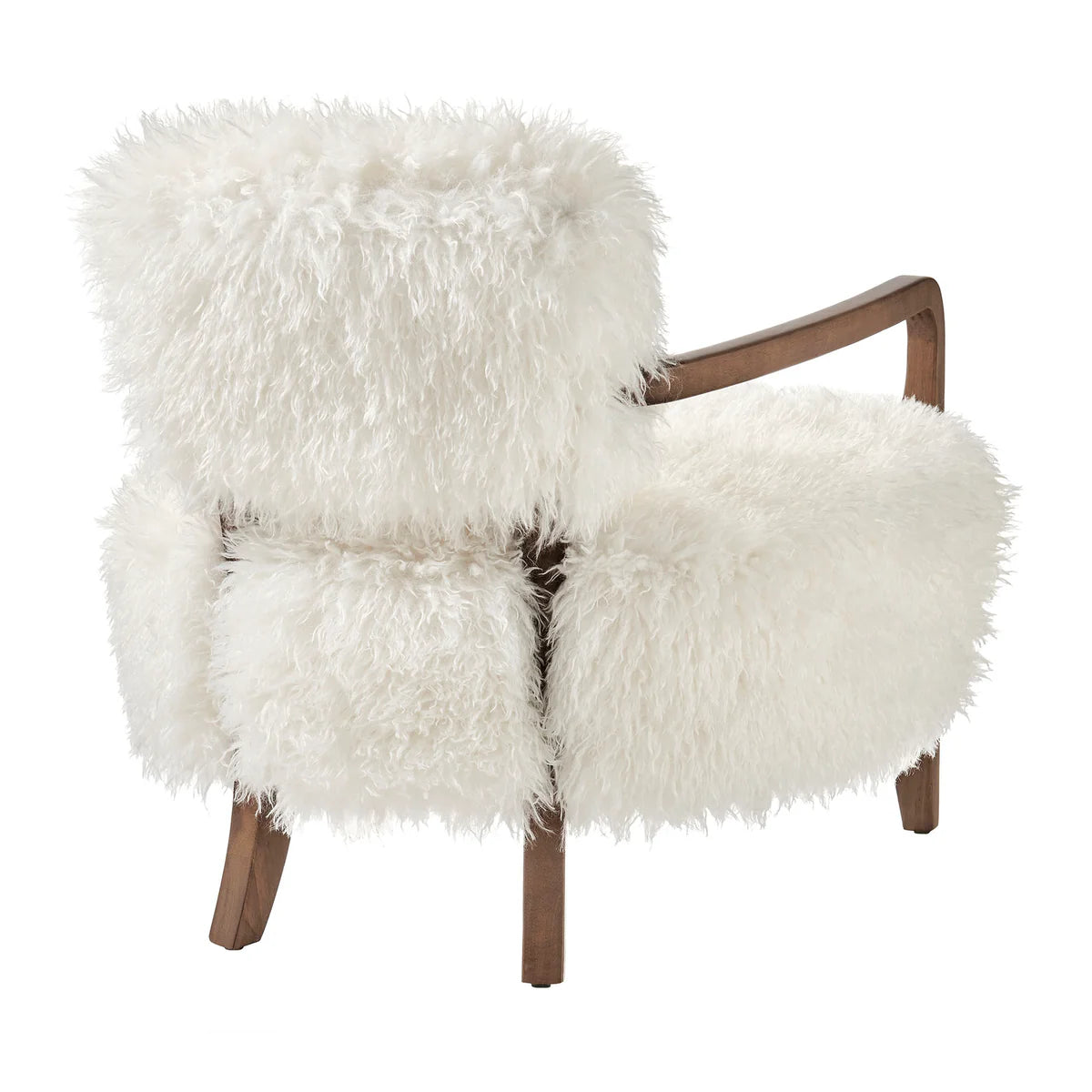 Zinnia Faux Fur Accent Chair