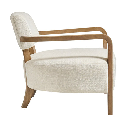 Zinnia Linen Blend Accent Chair