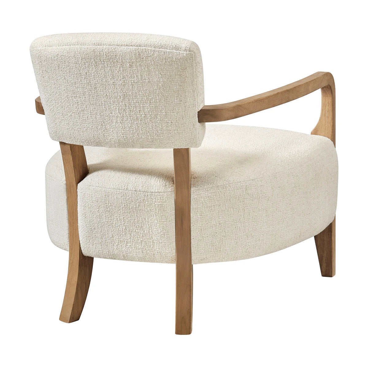 Zinnia Linen Blend Accent Chair