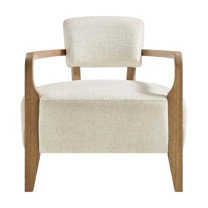 Zinnia Linen Blend Accent Chair