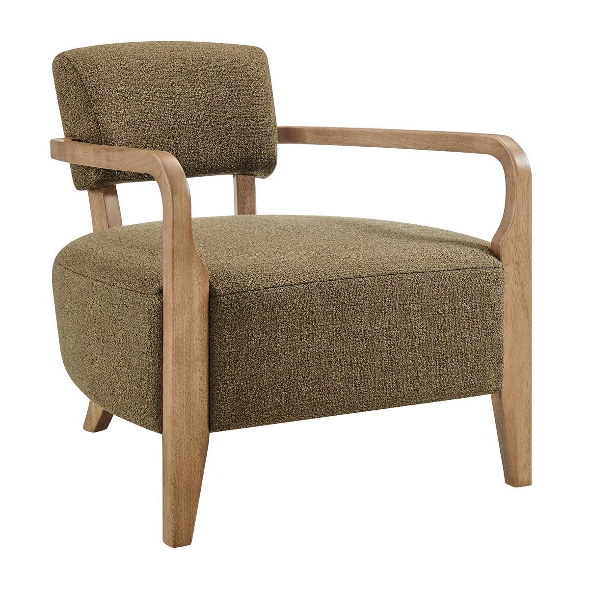 Zinnia Linen Blend Accent Chair