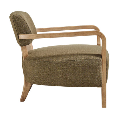 Zinnia Linen Blend Accent Chair