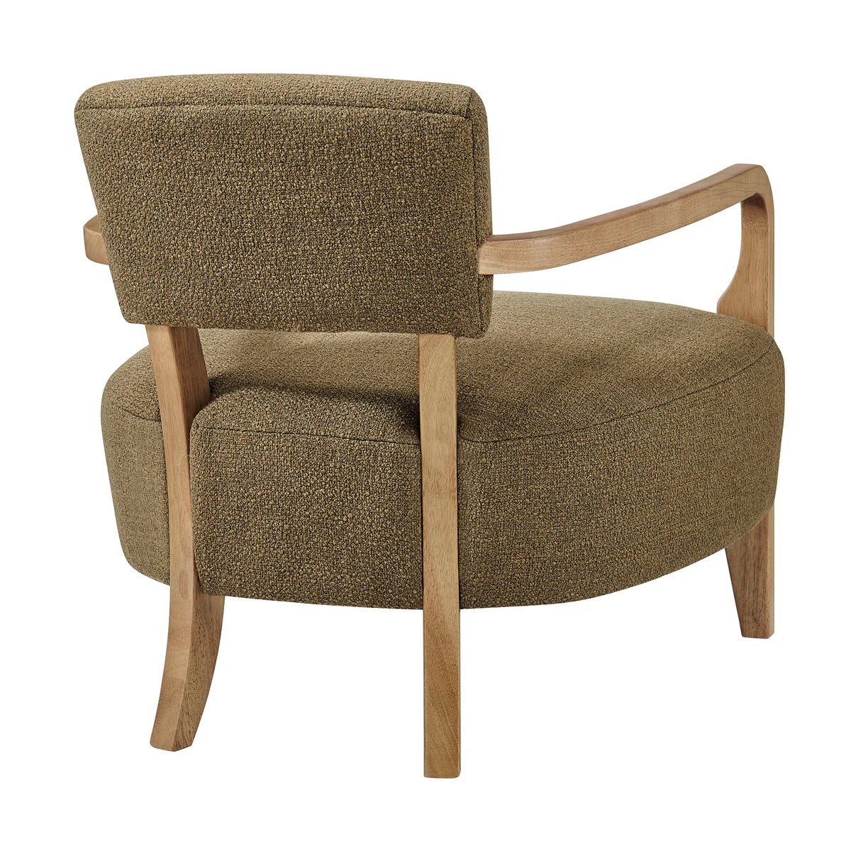 Zinnia Linen Blend Accent Chair