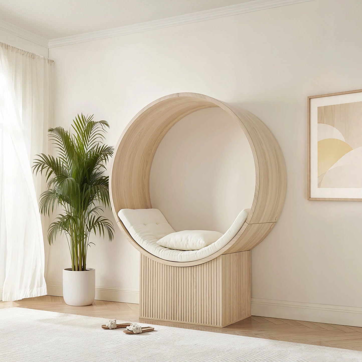 Aperture Circular Alcove Lounge Chair