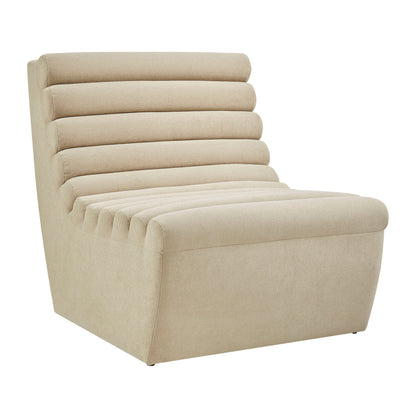 Corbin Performance Fleece Armless Accent Chair