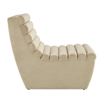 Corbin Performance Fleece Armless Accent Chair