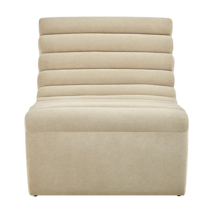 Corbin Performance Fleece Armless Accent Chair