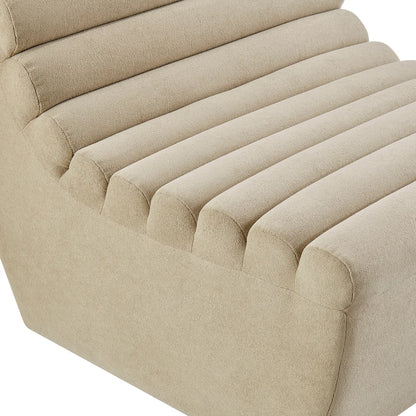 Corbin Performance Fleece Armless Accent Chair