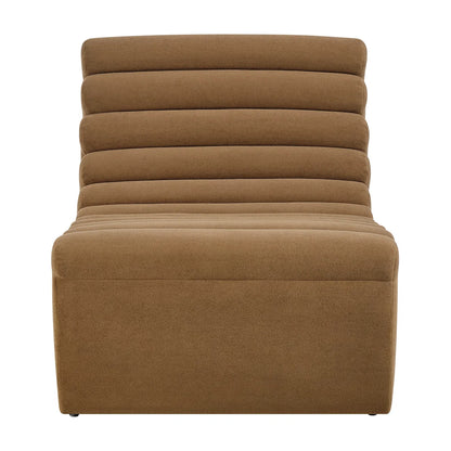 Corbin Performance Fleece Armless Accent Chair