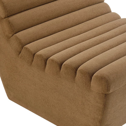 Corbin Performance Fleece Armless Accent Chair