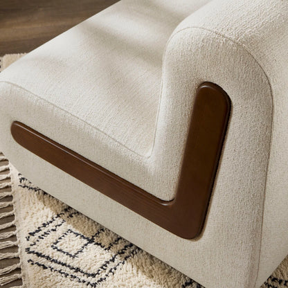 Denby Linen Blend Accent Chair