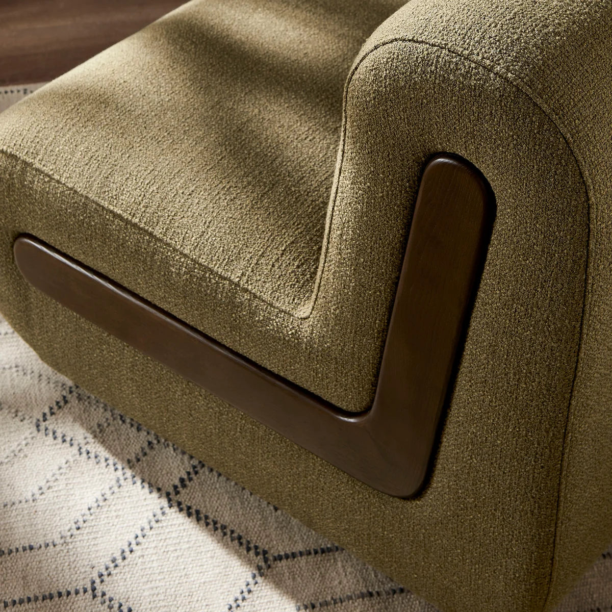 Denby Linen Blend Accent Chair