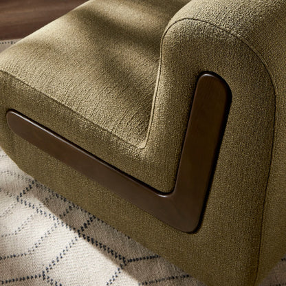 Denby Linen Blend Accent Chair