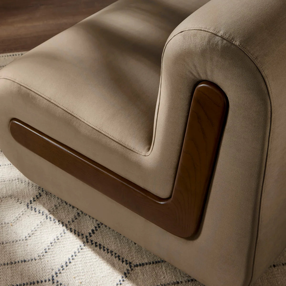 Denby Performance Velvet Accent Chair