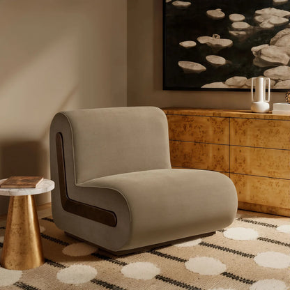 Denby Performance Velvet Accent Chair
