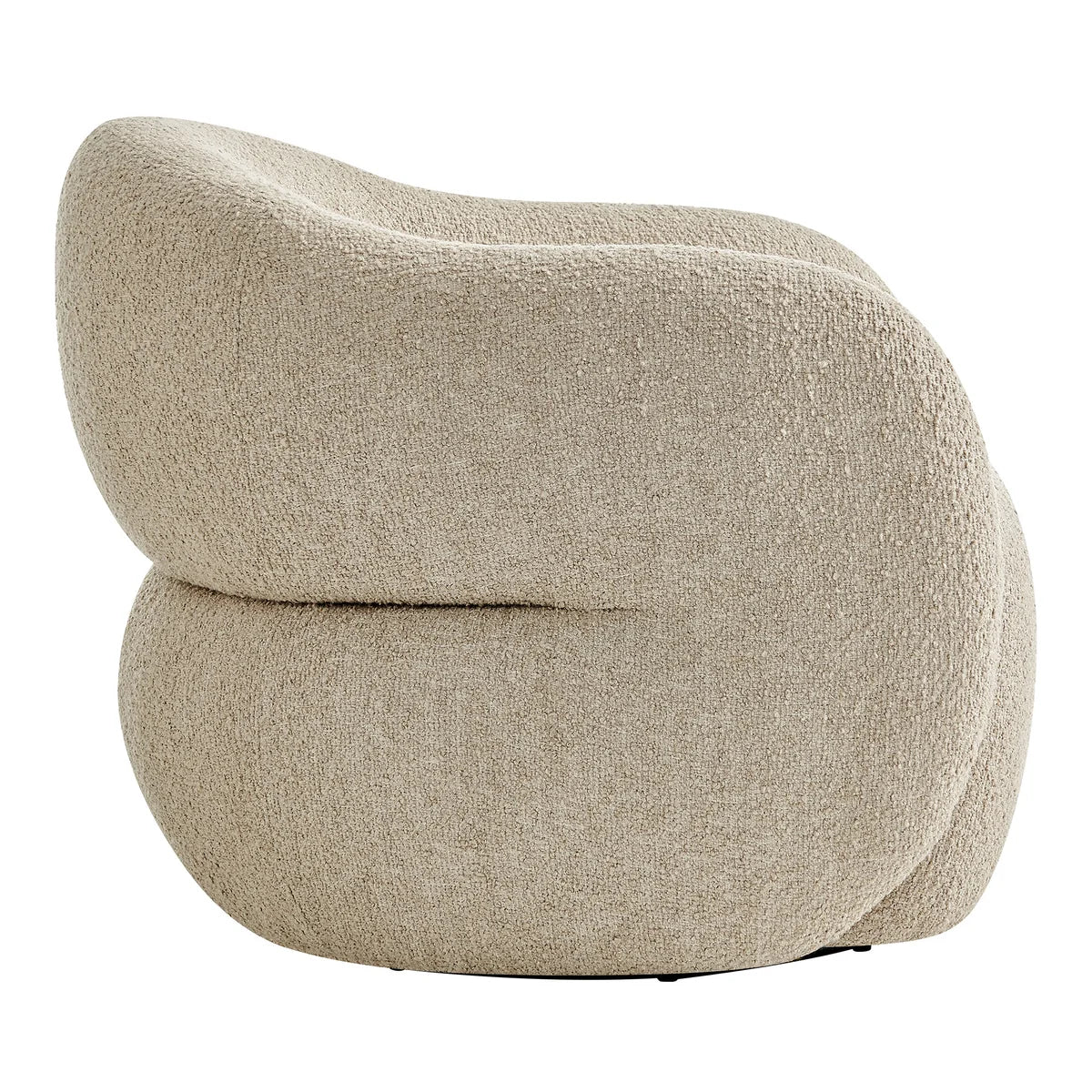 Selby Textured Woven Fabric Swivel Accent Chair