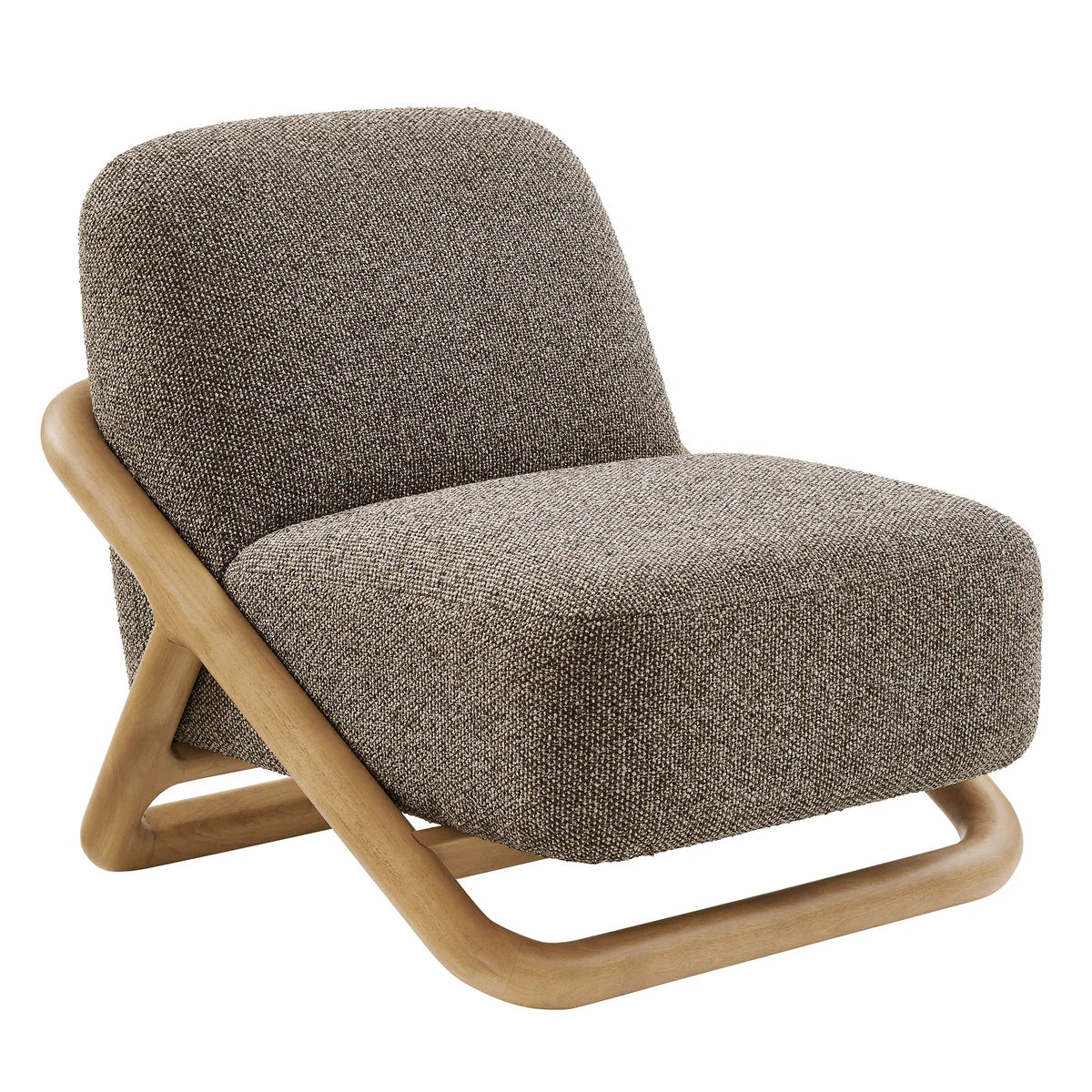 Vander Textured Fabric Upholstered Accent Chair