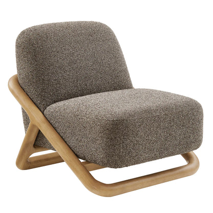 Vander Textured Fabric Upholstered Accent Chair