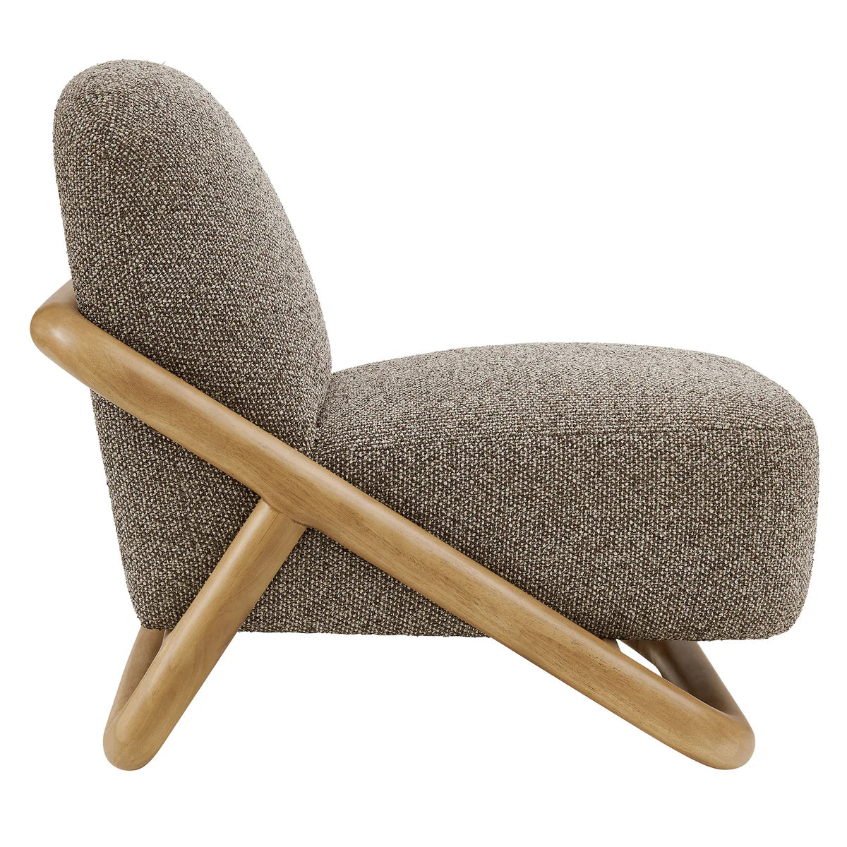 Vander Textured Fabric Upholstered Accent Chair