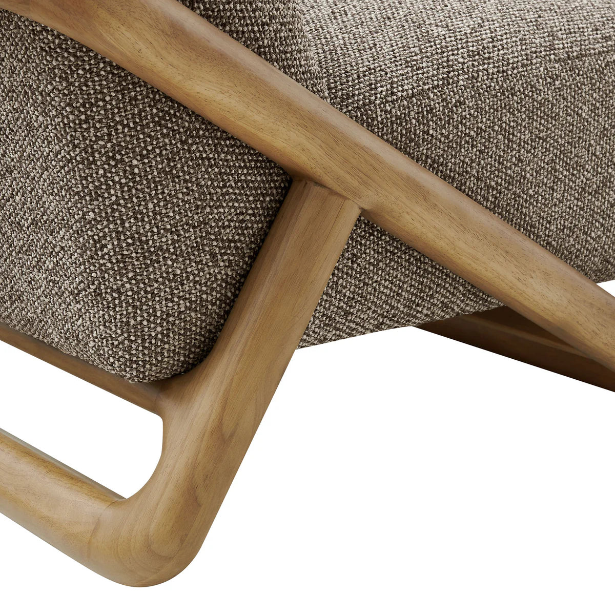 Vander Textured Fabric Upholstered Accent Chair