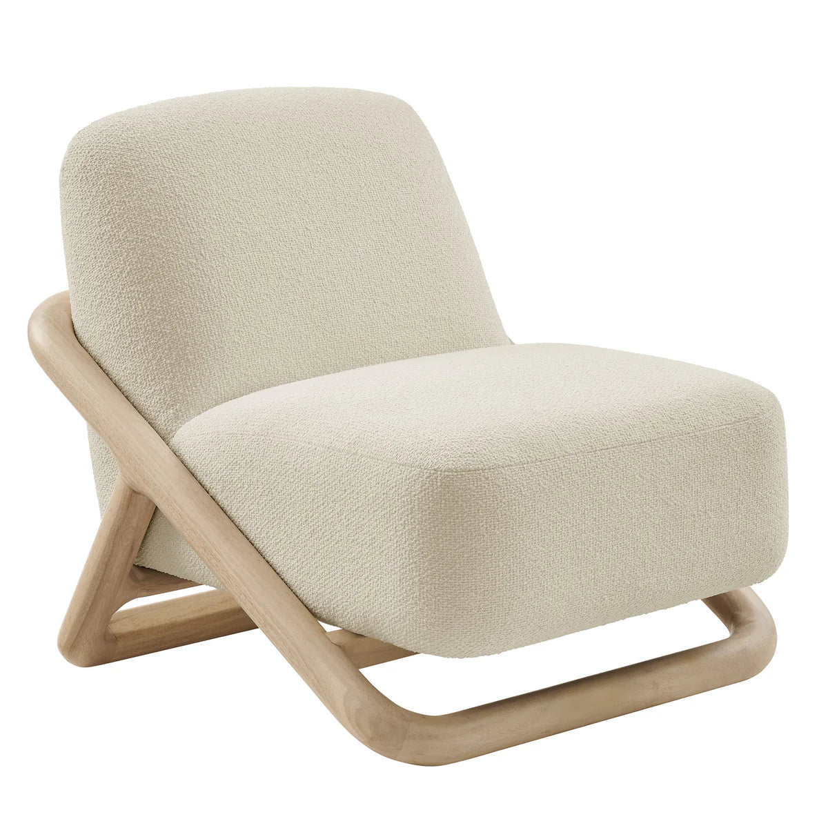 Vander Textured Fabric Upholstered Accent Chair